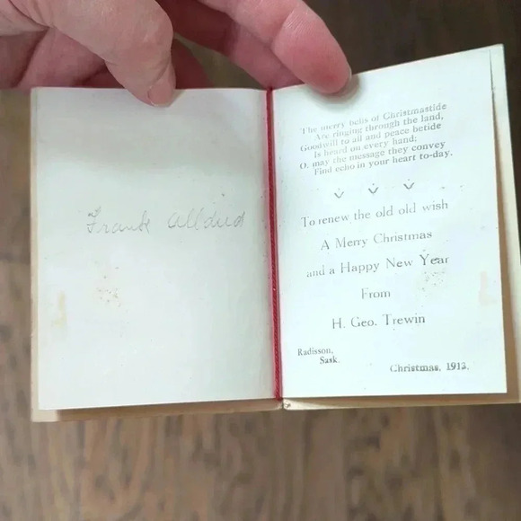 1913  Christmas Card - Picture 3 of 5